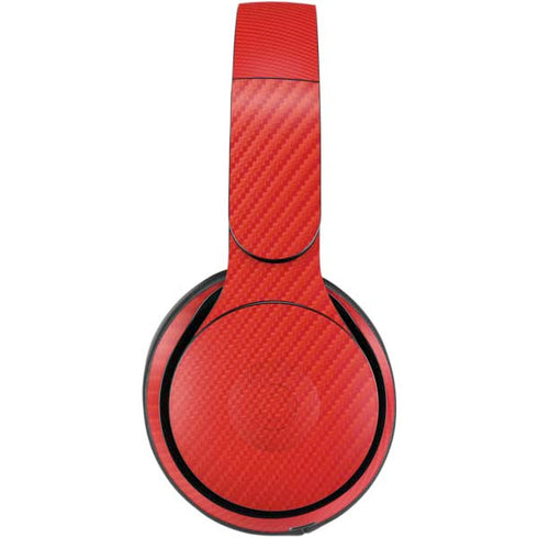 Red Carbon Fiber Specialty Material Beats Solo Pro Skin