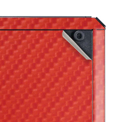 Red Carbon Fiber Specialty Material Cooler Master MasterBox Q300L Mini Tower Skin