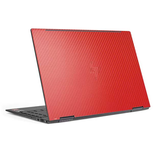 Red Carbon Fiber Specialty Texture Material HP Envy Skin