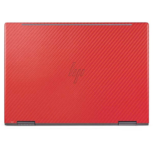 Red Carbon Fiber Specialty Texture Material HP Envy Skin