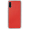 Red Carbon Fiber Specialty Material Galaxy A10e Clear Case