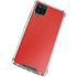 Red Carbon Fiber Specialty Material Galaxy A12 Clear Case