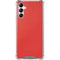 Red Carbon Fiber Specialty Material Galaxy A15 5G Clear Case