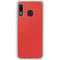 Red Carbon Fiber Specialty Material Galaxy A20 Clear Case