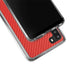 Red Carbon Fiber Specialty Material Galaxy A21 Clear Case
