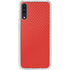 Red Carbon Fiber Specialty Material Galaxy A50 Clear Case