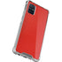 Red Carbon Fiber Specialty Material Galaxy A71 5G Clear Case