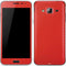 Red Carbon Fiber Specialty Material Galaxy J3 Skin