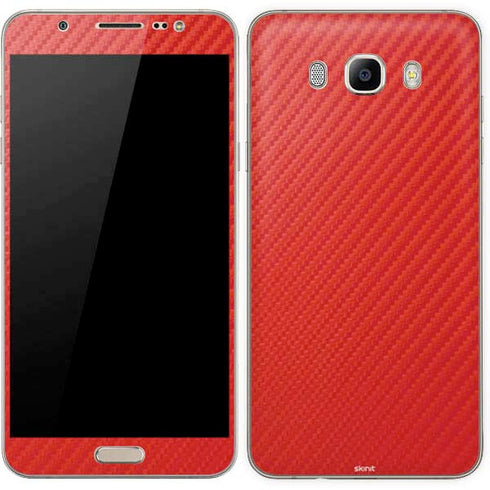 Red Carbon Fiber Specialty Material Galaxy J7 Skin