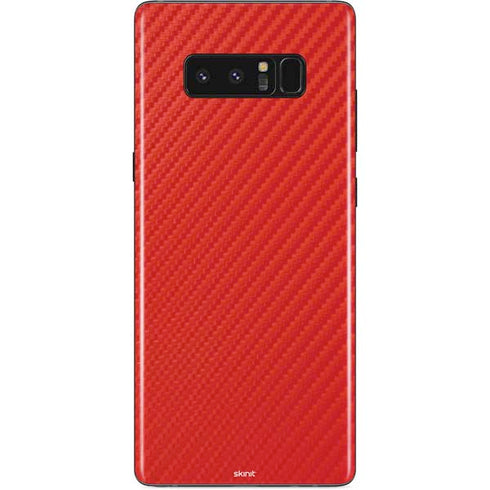 Red Carbon Fiber Specialty Material Galaxy Note 8 Skin