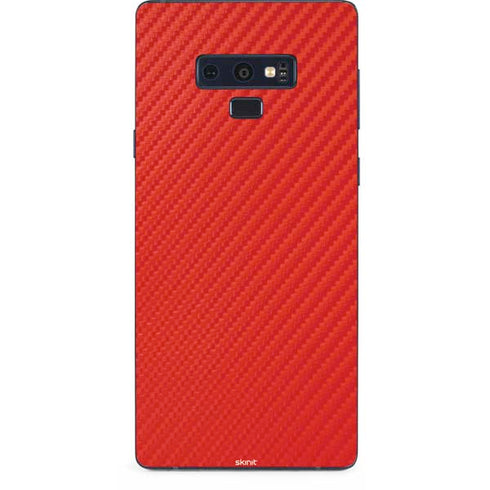 Red Carbon Fiber Specialty Material Galaxy Note 9 Skin