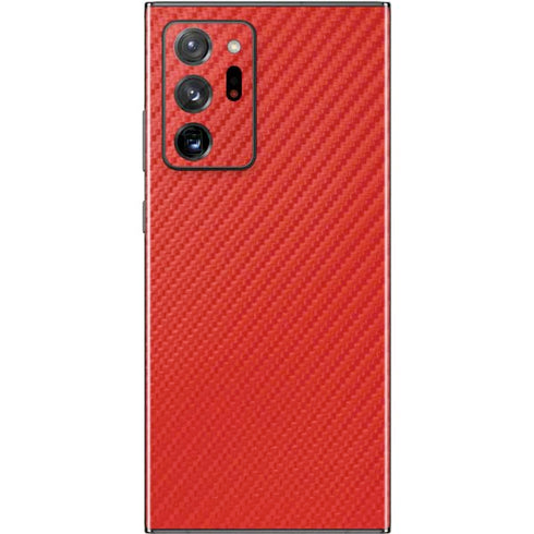 Red Carbon Fiber Specialty Material Galaxy Note20 Ultra 5G Skin