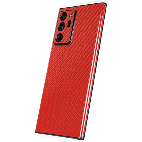 Red Carbon Fiber Specialty Material Galaxy Note20 Ultra 5G Skin