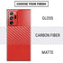 Red Carbon Fiber Specialty Material Galaxy Note20 Ultra 5G Skin