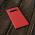 Red Carbon Fiber Specialty Material Galaxy S10 Plus Skin