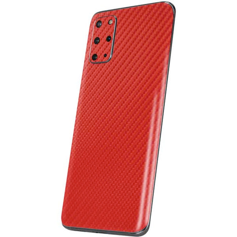 Red Carbon Fiber Specialty Material Galaxy S20 Plus Skin