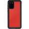 Red Carbon Fiber Specialty Material Galaxy S20 Plus Waterproof Case