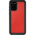 Red Carbon Fiber Specialty Material Galaxy S20 Plus Waterproof Case