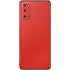 Red Carbon Fiber Specialty Material Galaxy S20 Skin