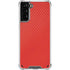 Red Carbon Fiber Specialty Material Galaxy S21 Plus 5G Clear Case