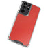 Red Carbon Fiber Specialty Material Galaxy S21 Ultra 5G Clear Case