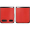 Red Carbon Fiber Specialty Material Galaxy Z Flip Skin