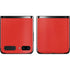 Red Carbon Fiber Specialty Material Galaxy Z Flip Skin