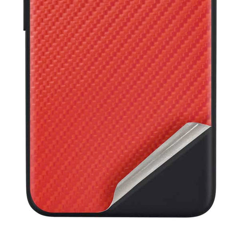 Red Carbon Fiber Specialty Material Google Pixel 4a Skin