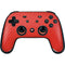 Red Carbon Fiber Specialty Material Google Stadia Controller Skin