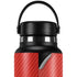 Red Carbon Fiber Specialty Texture Material Hydro Flask 32oz Wide Mouth Skin