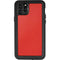 Red Carbon Fiber Specialty Material iPhone 11 Pro Max Waterproof Case