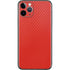 Red Carbon Fiber Specialty Material iPhone 11 Pro Skin