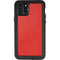 Red Carbon Fiber Specialty Material iPhone 11 Pro Waterproof Case
