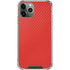 Red Carbon Fiber Specialty Material iPhone 12 Pro Max Clear Case