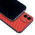 Red Carbon Fiber Specialty Material iPhone 12 Skin