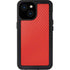Red Carbon Fiber Specialty Material iPhone 13 Mini Waterproof Case