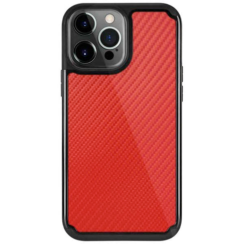Red Carbon Fiber Specialty Material iPhone 13 Pro Cargo Case