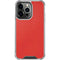 Red Carbon Fiber Specialty Material iPhone 13 Pro Clear Case