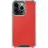 Red Carbon Fiber Specialty Material iPhone 13 Pro Clear Case