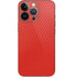 Red Carbon Fiber Specialty Material iPhone 13 Pro Skin