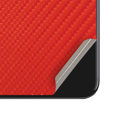 Red Carbon Fiber Specialty Material iPhone SE (2nd & 3rd Gen) Skin