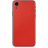 Red Carbon Fiber Specialty Material iPhone XR Skin