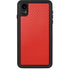 Red Carbon Fiber Specialty Material iPhone XR Waterproof Case