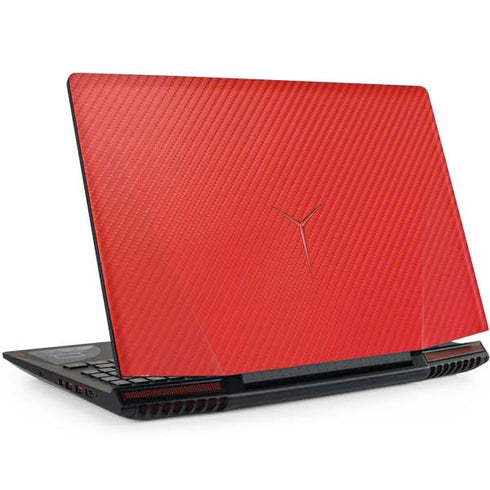 Red Carbon Fiber Specialty Material Legion Y720 Skin