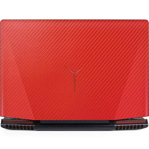 Red Carbon Fiber Specialty Material Legion Y720 Skin