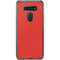 Red Carbon Fiber Specialty Texture Material LG K51/Q51 Clear Case