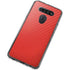 Red Carbon Fiber Specialty Texture Material LG K51/Q51 Clear Case