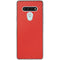 Red Carbon Fiber Specialty Texture Material LG Stylo 6 Clear Case