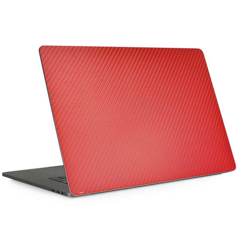 Red Carbon Fiber Specialty Texture Material Apple MacBook Pro 15-inch Skin