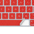Red Carbon Fiber Specialty Material Magic Keyboard Skin